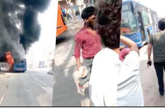 दिल्ली में बस ने कइयाें काे कुचला: 3 की माैत